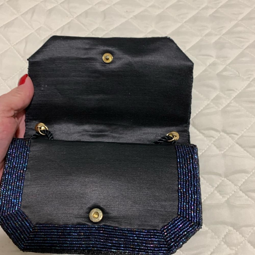 Handmade beaded bag , euc - Picture 4 of 10